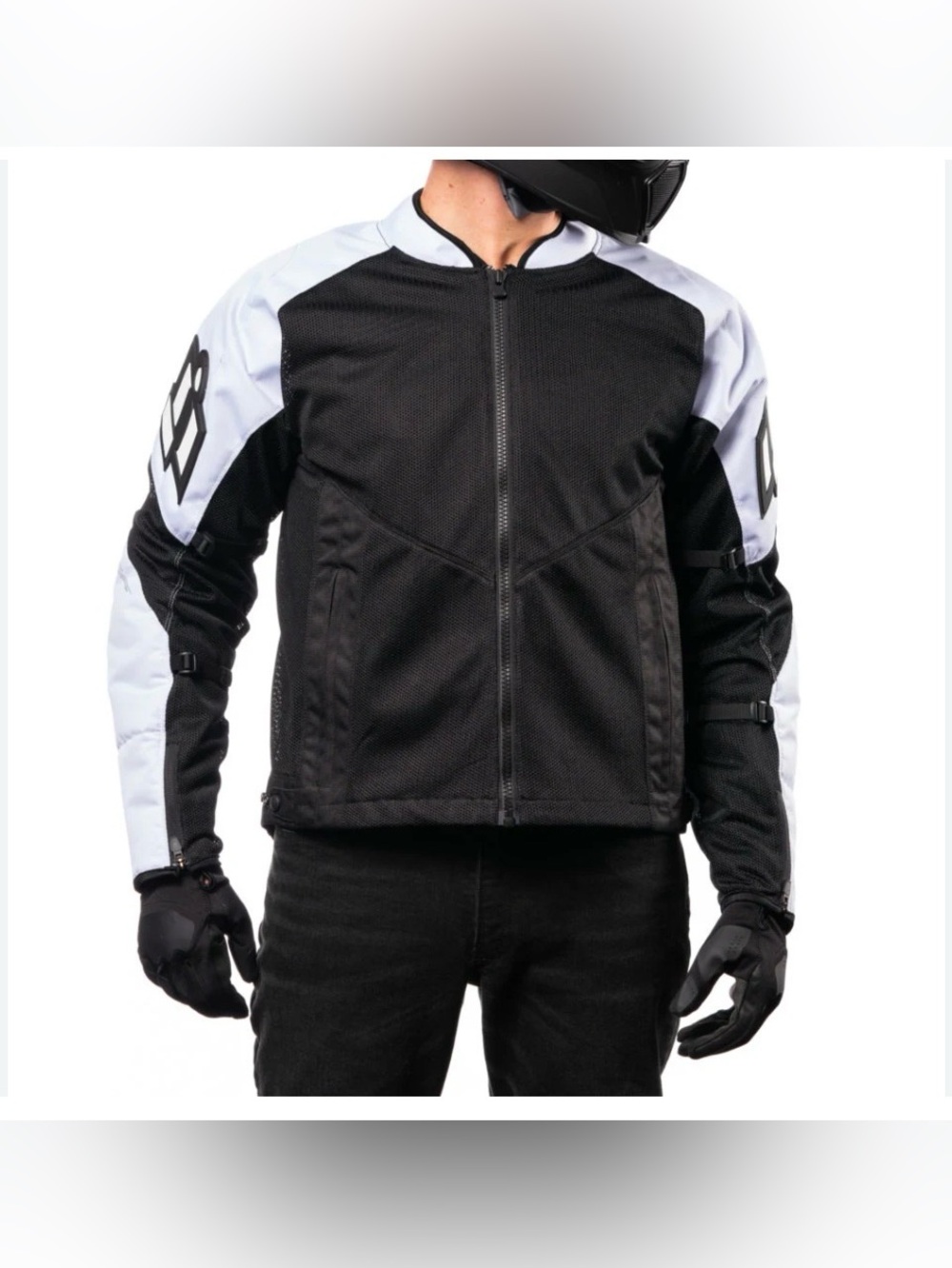 Icon Mesh AF Jacket Black/White US L